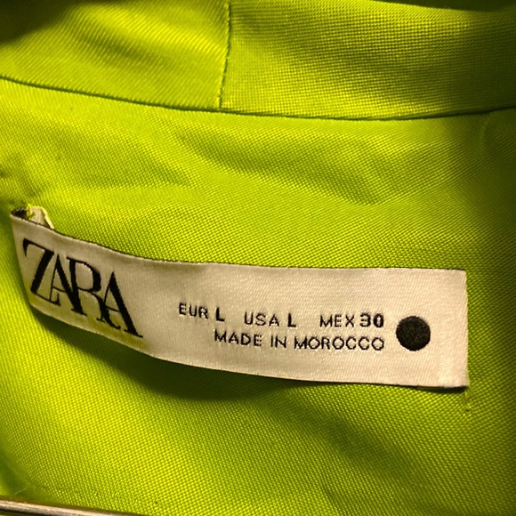 Zara. Satin wrap jacket dress. BNWOT. - Picture 2 of 2